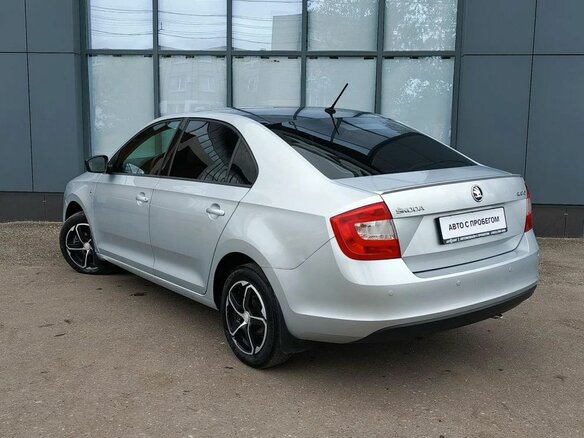 2016 Skoda Rapid I, серебристый - вид 7