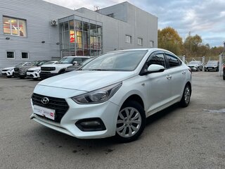 2017 Hyundai Solaris II, белый, 928970 рублей, вид 5