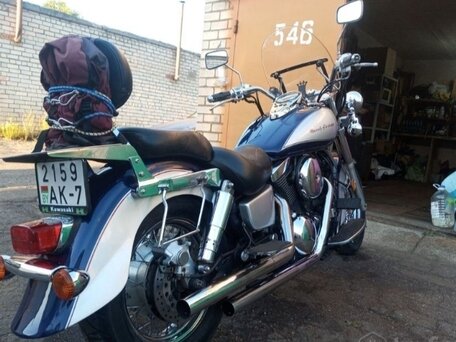 1999 Kawasaki VN1500 Vulcan, синий, 363043 рублей, вид 2