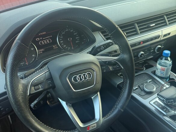 2019 Audi Q7 II (4M), синий, 4500000 рублей - вид 6