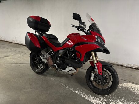 2010 Ducati Multistrada 1200, красный, 800000 рублей, вид 1