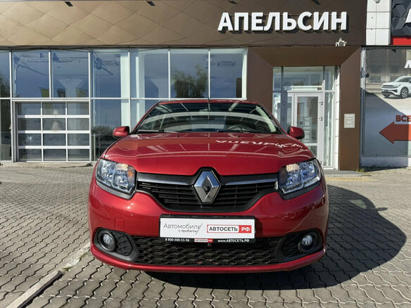 2014 Renault Sandero II, красный - вид 1