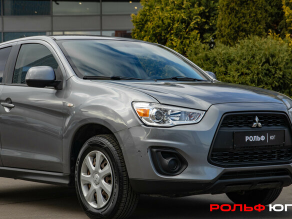 2014 Mitsubishi ASX I Рестайлинг, серый - вид 14