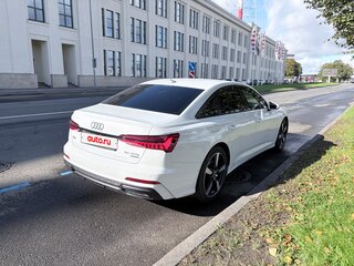 2018 Audi A6 55 TFSI V (C8), белый, 3690000 рублей, вид 3