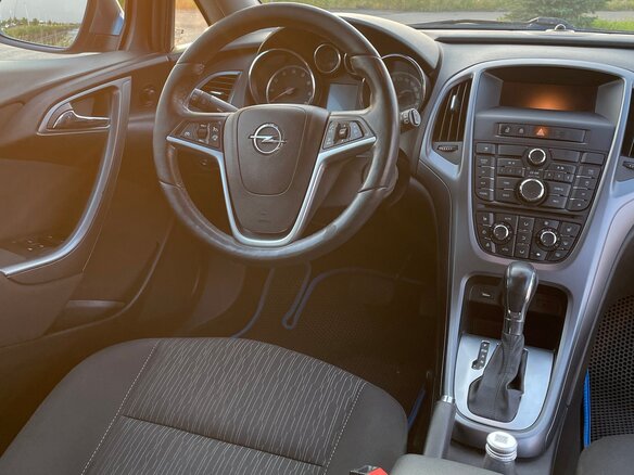 2013 Opel Astra J Рестайлинг, синий - вид 8