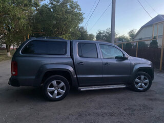 2016 Volkswagen Amarok I Рестайлинг, серый, 2150000 рублей, вид 4