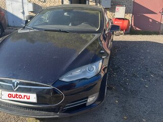 2014 Tesla Model S S85 I, синий, 1650000 рублей, вид 2