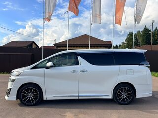 2019 Toyota Vellfire II Рестайлинг, белый, 4700000 рублей, вид 4