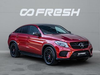 2016 Mercedes-Benz GLE Coupe 400 I (C292), красный, 3922000 рублей, вид 1