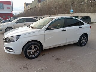 2020 Lada (ВАЗ) Vesta I, белый, 1050000 рублей, вид 2