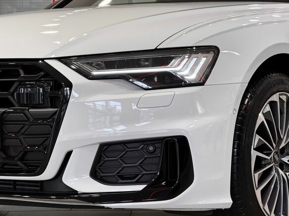 2024 Audi A6 45 TFSI V (C8) Рестайлинг, белый, 6870000 рублей - вид 11