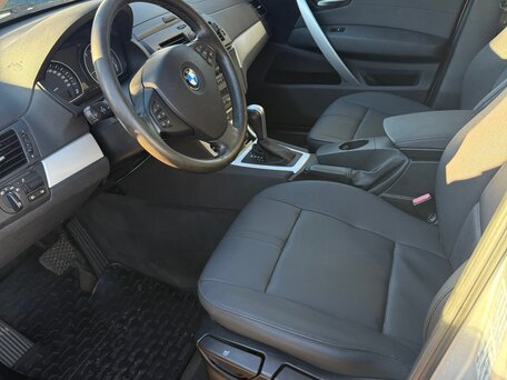 2007 BMW X3 25i I (E83) Рестайлинг, серебристый, 1150000 рублей, вид 4