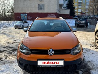 2012 Volkswagen Polo Cross V, оранжевый, 950000 рублей, вид 3