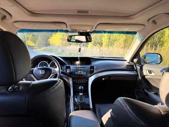 2008 Honda Accord VIII, чёрный, 1150000 рублей - вид 8