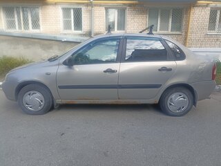 2007 Lada (ВАЗ) Kalina I, бежевый, 120000 рублей, вид 2