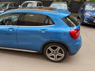2016 Mercedes-Benz GLA 250 I (X156), голубой, 2200000 рублей, вид 4