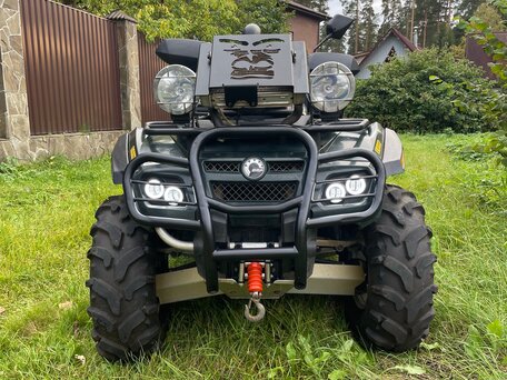 2008 BRP Can-Am Outlander 800, зелёный, 720000 рублей, вид 4