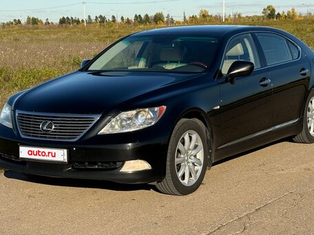 2007 Lexus LS Long 460 L IV, чёрный, 1880000 рублей, вид 1
