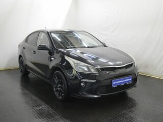 2019 Kia Rio IV, чёрный, 1150000 рублей, вид 3