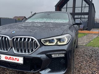 2020 BMW X6 40d III (G06), серый, 7600000 рублей, вид 3