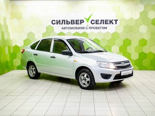 2015 Lada (ВАЗ) Granta I, серебристый, 479000 рублей, вид 5