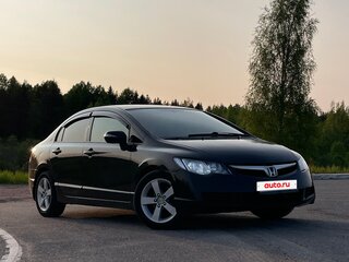 2008 Honda Civic VIII, чёрный, 499000 рублей, вид 5