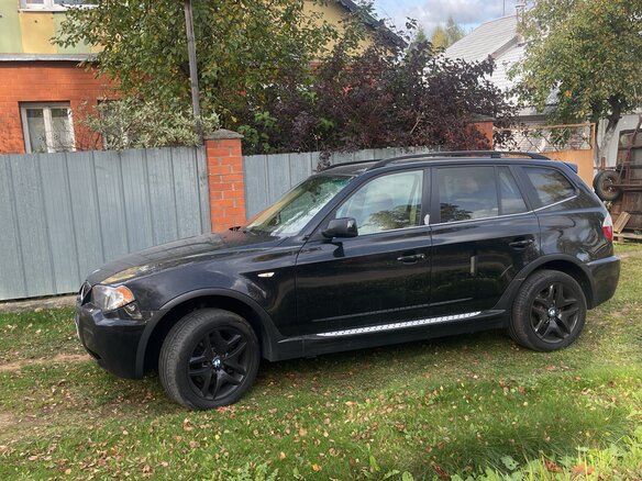 2005 BMW X3 30i I (E83), чёрный - вид 5