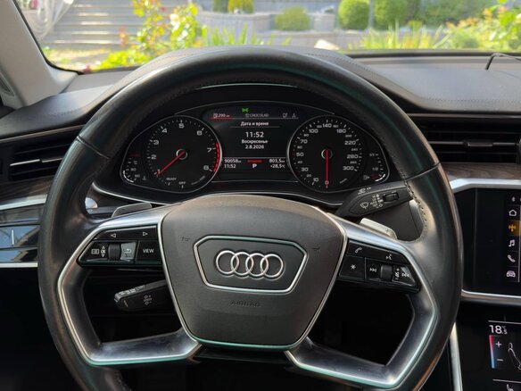 2019 Audi A6 45 TFSI V (C8), синий, 4000000 рублей - вид 19