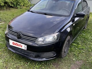 2012 Volkswagen Polo V, чёрный, 350000 рублей, вид 2