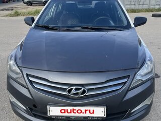 2014 Hyundai Solaris I Рестайлинг, белый, 600000 рублей, вид 2