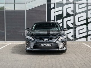 2021 Toyota Camry VIII (XV70) Рестайлинг, чёрный, 3070000 рублей, вид 3