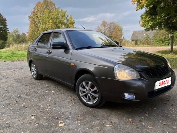 2014 Lada (ВАЗ) Priora I Рестайлинг, коричневый, 335000 рублей - вид 5