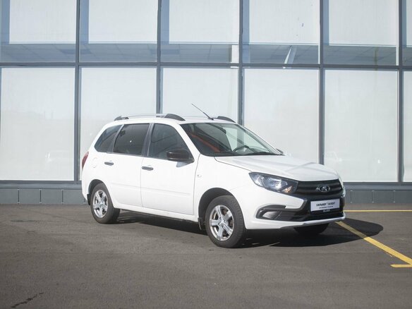 2018 Lada (ВАЗ) Granta I Рестайлинг, белый, 600000 рублей - вид 4