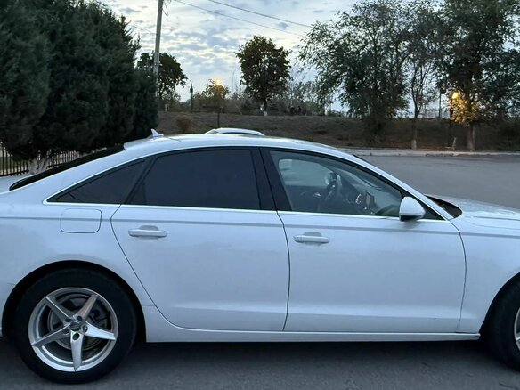 2013 Audi A6 IV (C7), белый - вид 1