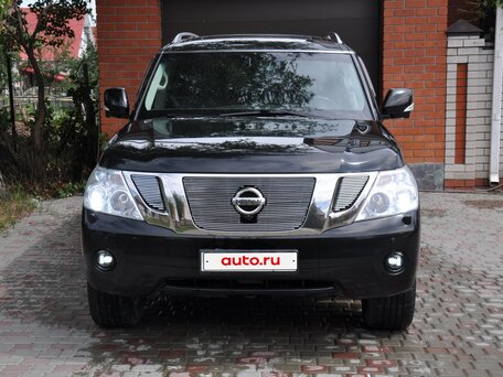 2013 Nissan Patrol VI (Y62), чёрный, 2600000 рублей, вид 1