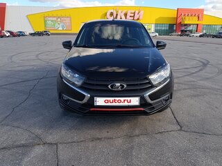 2021 Lada (ВАЗ) Granta I Рестайлинг, чёрный, 780000 рублей, вид 2