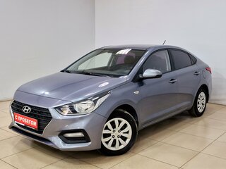 2017 Hyundai Solaris II, серый, 930000 рублей, вид 1