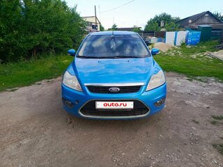 2008 Ford Focus II Рестайлинг, синий, 310000 рублей, вид 1