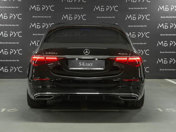 2025 Mercedes-Benz S-Класс 450 d Long 4MATIC VII (W223), чёрный - вид 1