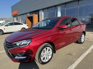 2026 Lada (ВАЗ) Vesta I Рестайлинг (NG), красный, 1880000 рублей, вид 1