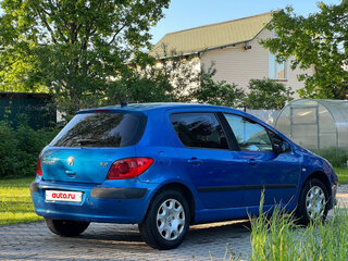 2007 Peugeot 307 I Рестайлинг, синий, 300000 рублей, вид 4