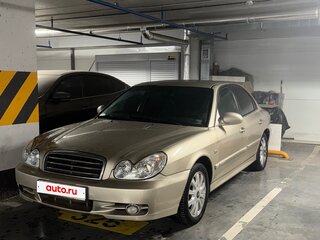 2005 Hyundai Sonata ТагАЗ IV (EF) Рестайлинг, бежевый, 398000 рублей, вид 2