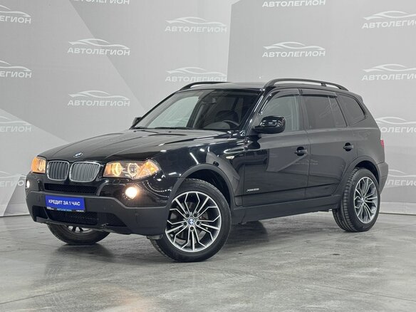 2010 BMW X3 25i I (E83) Рестайлинг, чёрный, 1005000 рублей