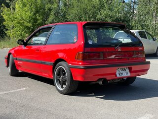 1990 Honda Civic IV, красный, 650000 рублей, вид 5