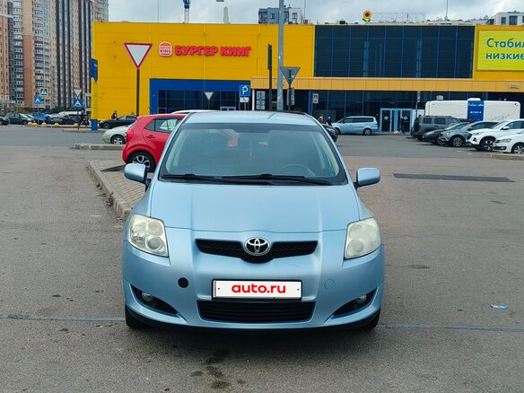 2008 Toyota Auris I, голубой, 600000 рублей - вид 2
