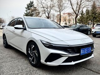 2023 Hyundai Elantra N Line VII (CN7) Рестайлинг, белый, 1740000 рублей, вид 4