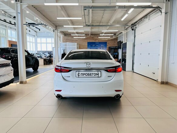2019 Mazda 6 III (GJ) Рестайлинг 2, белый, 2729000 рублей - вид 5