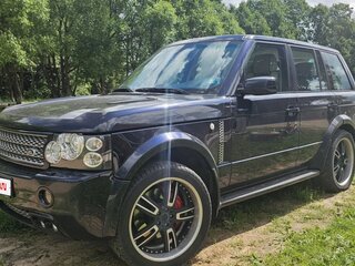 2008 Land Rover Range Rover Supercharged III Рестайлинг, синий, 1250000 рублей, вид 1