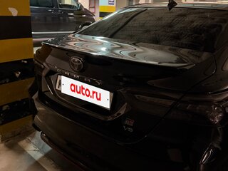2021 Toyota Camry VIII (XV70) Рестайлинг, чёрный, 3400000 рублей, вид 3