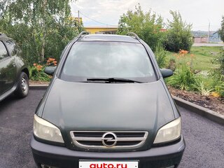 2002 Opel Zafira A, зелёный, 280000 рублей, вид 2